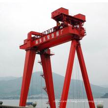 bâtiment de double poutrelle grue à portique avec chariot transversal